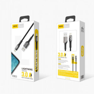 Aspor AC09 1M 3.0A Lightning Data Cable