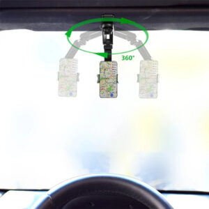 Vehicle Sun 360 Visor Holder