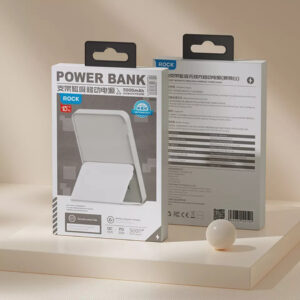 ROCK P83 5000mAh 20W PD 15W QC Stand Magnetic Suction Wireless Charging Source